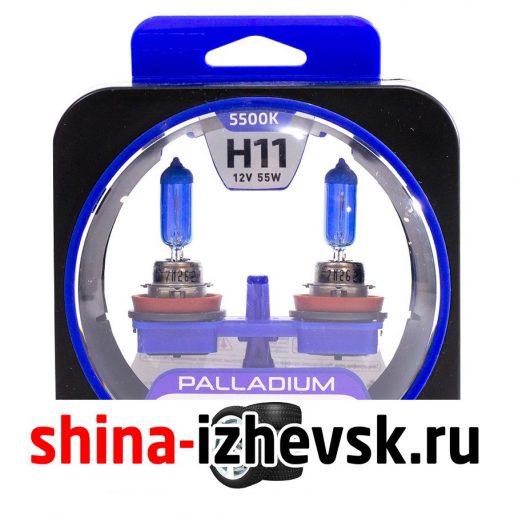 Лампа галогеновая MTF — H11-55 Вт-5500К, 2 шт. в Ижевске